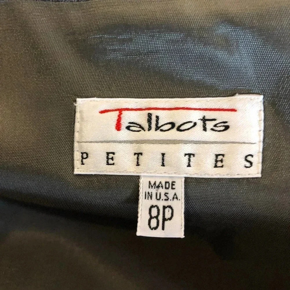 Vintage 100% Pure Wool Talbots Women Blazer Size 8P - Picture 4 of 11